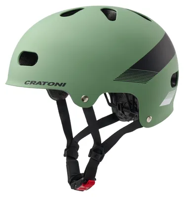 Image de Casque pour enfant Cratoni C-mate Jr. Sage/noir mat - S/M (54-58 cm)