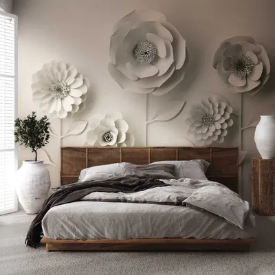 Obrázek produktu pro Profhome 382931-GU Netkaná tapeta 3D matná béžová slonová kost 3,71 m x 2,8 m