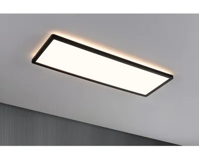 Produktbild von LED Panel 3-step dimmbar 23W 1800 lm 3000 K 58x20 cm schwarz + Backlight