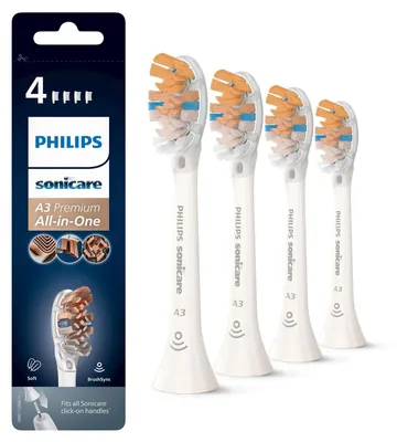 Produktbild von Sonicare A3 Premium All-in-One HX9094/10 4er-Pack (weiß)
