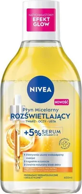 Produktbild von Nivea Leuchtendes Mizellenwasser mit 5% Serum, 400 ml