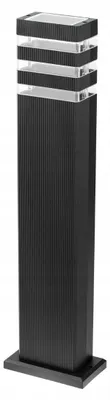 Productafbeelding van Tuinpaal, staande lamp, 60 cm, 1xGU10, 230V, IP44, ZWART, Ecolight EC79421