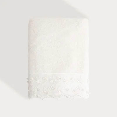 Zdjęcie produktu dla HOMLA Ręcznik RAVELLO z ozdobnym haftem 70x130 cm