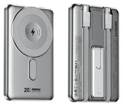 REMAX Magnetische Wireless Powerbank 5000mAh mit faltbarem Ständer - TOLLzWOOD