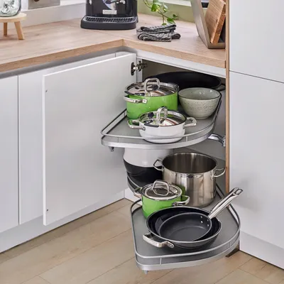 Produktbild von Kesseböhmer 450 mm Rechts LeMans II Eckschrank Beschlag