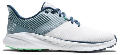 Produktbild von Footjoy Flex Golfschuhe für Herren, Weiß und Blau