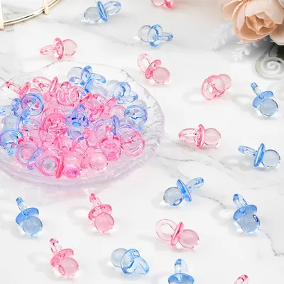 Produktbild von Mini-Schnuller-Konfetti für Tischdekoration – 50 Stück