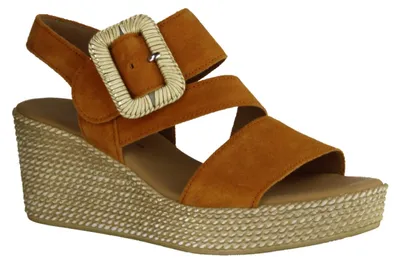 Produktbild von Gabor Keilsandaletten Damen 32323336303339 Orange 38 EU