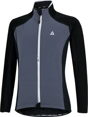 Produktbild von Airtracks Herren Thermo Fahrradjacke Comfort Line XXL schwarz-grau / Radjacke für klate Touren  Herbs-Winter