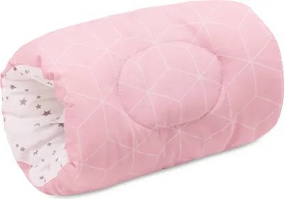 Produktbild von Bellochi Klein Stillkissen Stillmuff - für Unterwegs - 100% Baumwolle - Praktisches, komfortables Arm Kissen -   - 24 x 18 cm - aurora