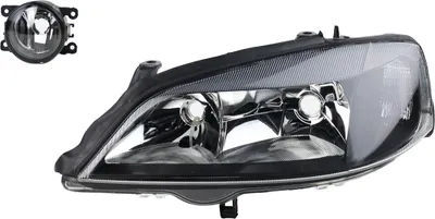 Immagine prodotto di Johns, Fari alogeni adatti per Opel Astra G 02/1998-01/2005 H7 HB3 Li. + fog 1216289 09194592 09199894 09201950 1216089 1216102 1216106 931