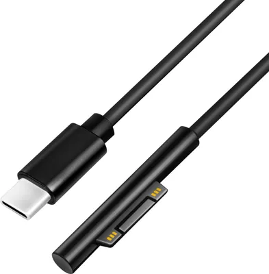 Image de Câble de charge USB-C Microsoft Surface 60 W PD 1,8 m