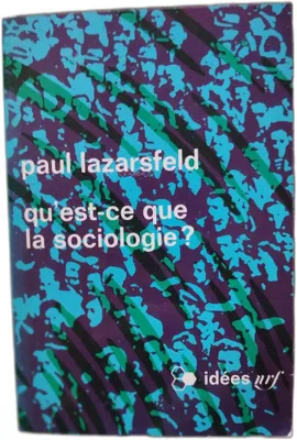 Image de Paul Lazarsfeld - qu'est-ce que la sociologie?
