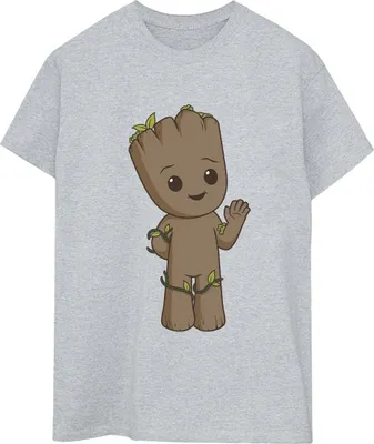 Produktbild von Marvel - "I Am Groot" T-Shirt für Damen BI35173 (XL) (Grau)