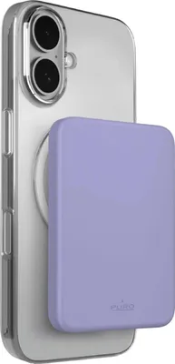 Obrázok produktu pre PURO Mini Power Mag, 4200 mAh, Lítium polymér (lipo), Bezdrôtové nabíjanie, Levanduľa