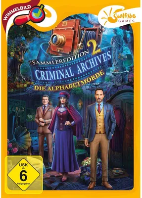 Produktbild von Criminal Archives 2: Die Alphabetmorde, PC