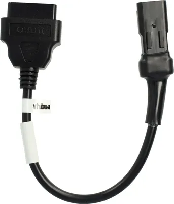 Produktbild von vhbw OBD Adapter 4Pin auf OBD2 16Pin kompatibel mit Ducati XDiavel S, XDiavel Motorrad - 20 cm