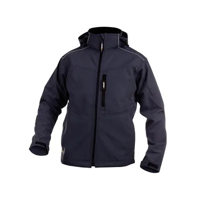 Produktbild von DASSY Softshelljacke TAVIRA + JAKARTA Gr. 3XL dunkelblau