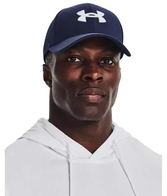 Image de Under Armour - Casquette de baseball « Blitzing » pour homme PP923 (M-L) (marine)