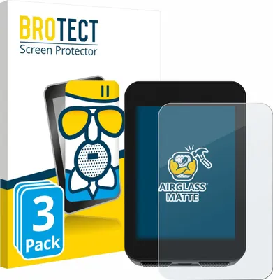 Produktbild von 3x BROTECT Entspiegelungs Schutzglas für Bikevee BKV310A 2.4" Schutzfolie Panzer Folie Glas Display Schutz matt