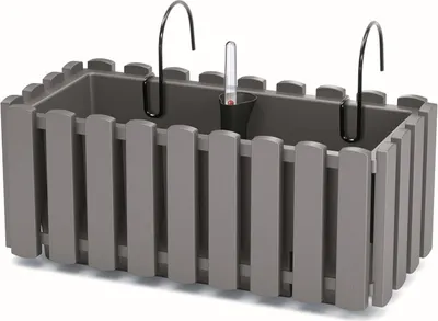 Zdjęcie produktu dla Prosperplast uchwyt do roślin balkonowych BOARDEE FENCE W Szary 38 cm