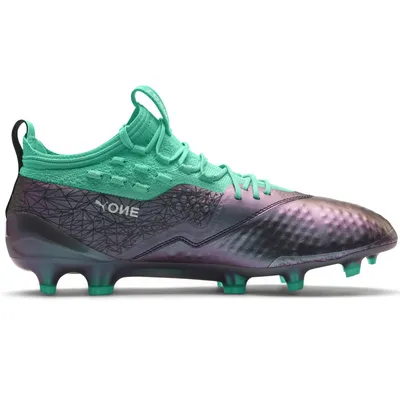 Obrázek produktu pro PUMA One 1 Illuminate FG/AG, Fotbal, Muži, Černá, Zelená, Bílá, Dospělý, Vzorovaný, Artificial Ground (AG)