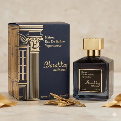 Image de Fragrance World Maison Barakkat Satin Oud Eau de Parfum 100 ml