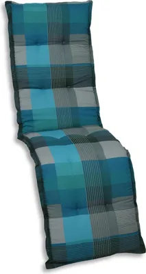 Produktbild von GO-DE Relax-Auflage Classic 170 x 50 x 7 cm, blau kariert