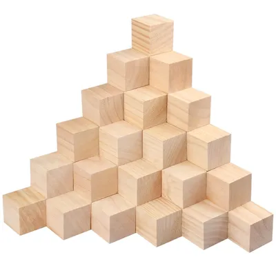 Obrázok produktu pre Sada 60 drevených blokov pre kreatívne projekty