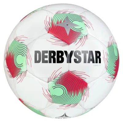 Produktbild von Derby Star Tempo TT v25 - weiss rot gruen, Größe:5