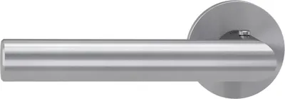 Produktbild von Griffwerk VAYA 128 LUCIA fast2fix Fast2Fix Rosetten rund smart2lock L Edelstahl matt