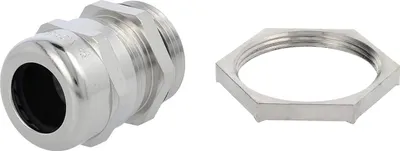Immagine prodotto di Raccordo LAPP EMC con controdado PG16x1,41 ottone (CuZn) nichelato lunghezza filettatura 6,5 mm - 1 pezzo