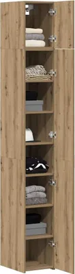 Obrázok produktu pre vidaXL Úložná skriňa s policami Artisan – dub 30 x 42,5 x 225 cm