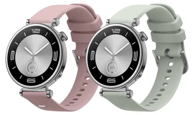 Produktbild von kwmobile 2x Uhrenarmband für Huawei Watch GT5 41mm / GT5 Pro 42mm / Watch GT4 41mm Armband - Fitnesstracker Band Set aus TPU Silikon - Ersatzarmband