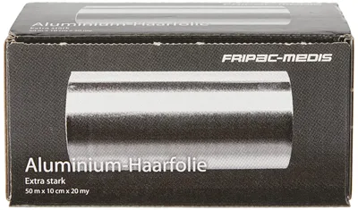 Obrázek produktu pro Hliníková fólie Fripac v odtrhávací krabici 10 cm široké 50 m dlouhé 20 mµ
