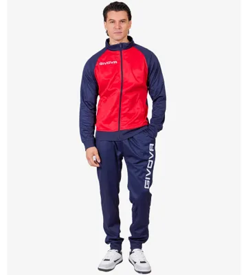 Productafbeelding van Givova Cuba trainingspak Rojo/Marino
