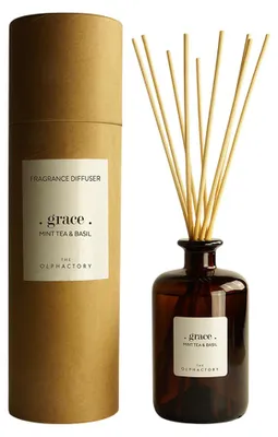 Image de Diffuseur Olphactory Grace au thé à la menthe et au basilic, 500 ml