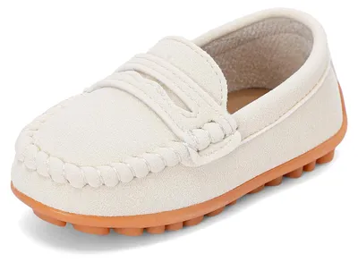 Productafbeelding van LACOFIA babyschoenen, mocassins model, met antislip rubberen zool, zachte loopschoenen voor peuters