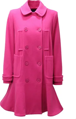 Produktbild von 2287AE cappotto donna EMPORIO ARMANI mix wool pink coat woman