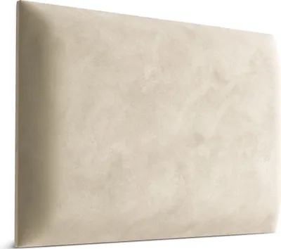 Produktbild von Muralo Polsterpaneel WANDPOLSTER Wandkissen Bettkopfteil Wandpaneel Magic Velvet Creme 2250 60cm x 40cm