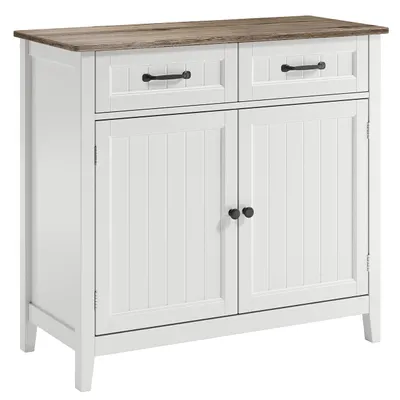 Immagine prodotto di Bealife AP30 Cassettiera, credenza, mobile buffet per credenza da cucina, ripiano regolabile, bar moderno per cucina, sala da pranzo, grigio