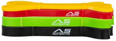 Produktbild von Aqua-Sport Powerstrech Superband Trainingsbänder Set