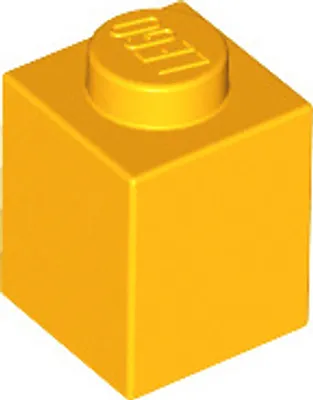 Zdjęcie produktu dla 250 elementów Lego, nr części 3005, w kolorze jasnopomarańczowym.