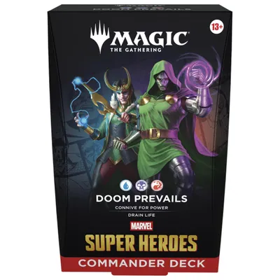 Produktbild von Magic: The Gathering - Marvel Super Heroes Commander Deck Doom Prevails - EN