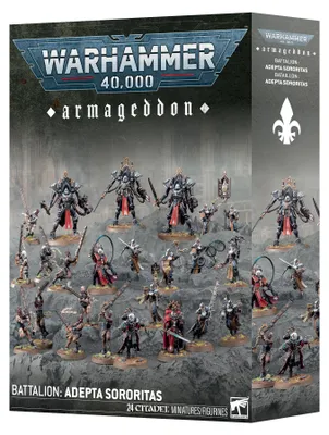 Produktbild von Warhammer 40.000 Adepta Sororita Armageddon Batallion