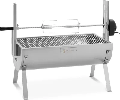 Obrázok produktu pre Expondo Royal Catering Gril na špíz - s motorom - 15 kg - dĺžka grilovacieho špízu: 82 cm - nerezová oceľ