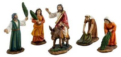 Produktbild von DRW Darstellung der handbemalten Kunstharz-Form, 10,5 cm