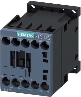 Produktbild von SIEM Hilfsschütz, 2S+2Ö, 3RH2122-1BM40 DC 220V, Baugr. S00, Schraubanschluss