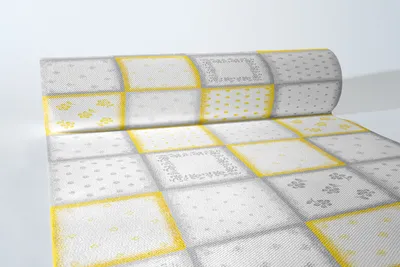 Produktbild von Sovie HORECA Tischläufer Cookie in Grau aus Linclass® Airlaid 40 cm x 24 m, 1 Stück