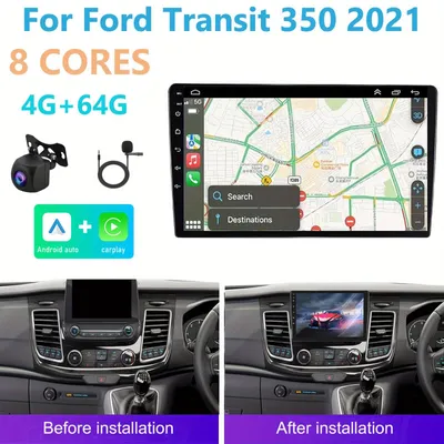 Immagine prodotto di Autoradio - Sistema multimediale - Autoradio - Sistema di navigazione - Autoradio touchscreen - Schermo da 10,1 pollici